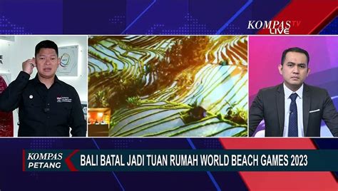 Bali Batal Jadi Tuan Rumah World Beach Games 2023 Begini Kata Ketua