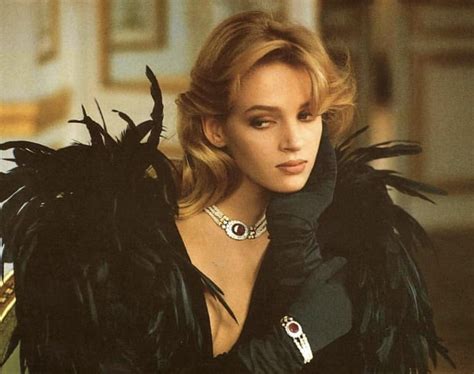 Uma Thurman 1986 Oldschoolcool