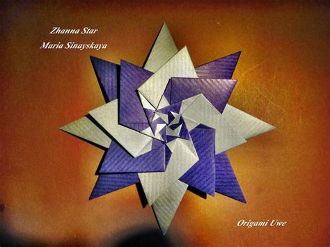 Origami Quilling Und Sterne Zhanna Star Origami Liebe Origami