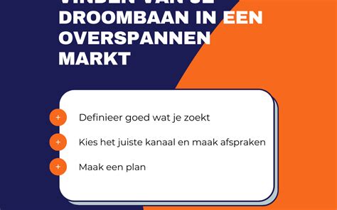 Tips Voor Het Vinden Van Jouw Droombaan