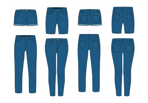 Download High Quality jeans clipart vector Transparent PNG Images - Art ...