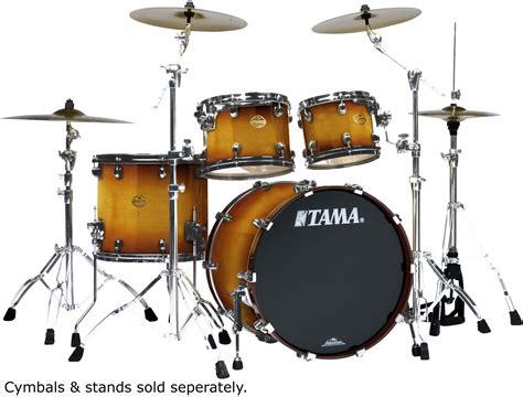 Tama Starclassic Maple 4 Piece Shell Pack Gold Sunburst Sweetwater