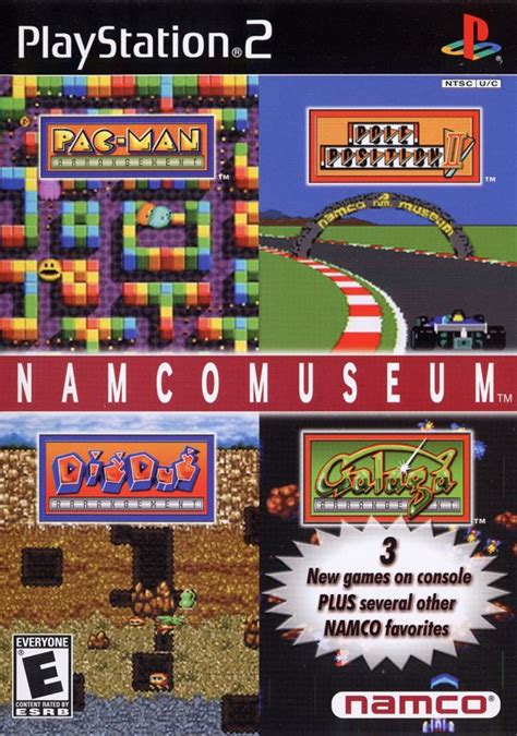 Namco Museum 2001 Playstation 2 Box Cover Art Mobygames