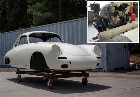 Project Car A 1964 Porsche 356C With Engine Transmission