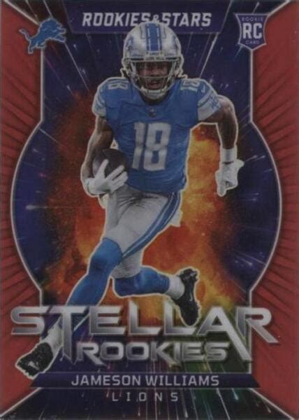 Panini Rookies Stars Stellar Rookies Red Prizm Sr Jameson