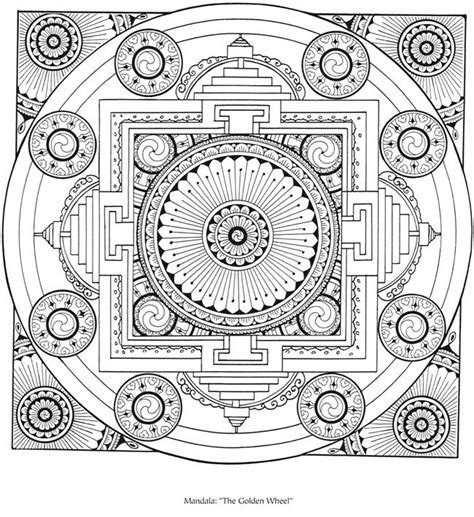 Free Tibetan Mandala Coloring Pages Tripafethna