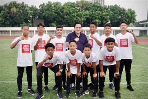 Erick Thohir Dukung Program Bangga Merah Putih Mendunia Indozone Soccer