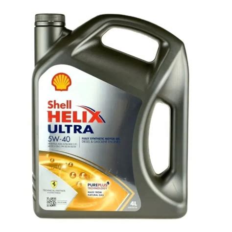 Моторное масло Shell Helix Ultra синтетическое 5W-40 4 л. – купить в ...