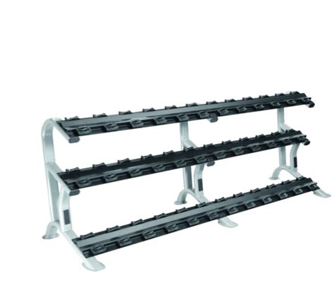 York Ets 3 Tier Saddle Rack For Pro Style Dumbbells