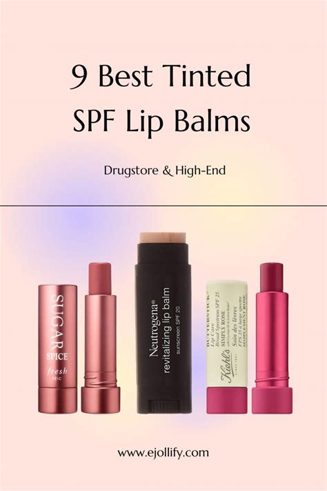 The 10 Best Tinted Lip Balms With Spf In 2023 Artofit