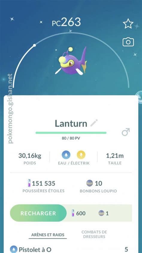 Lanturn - Pokemon Go