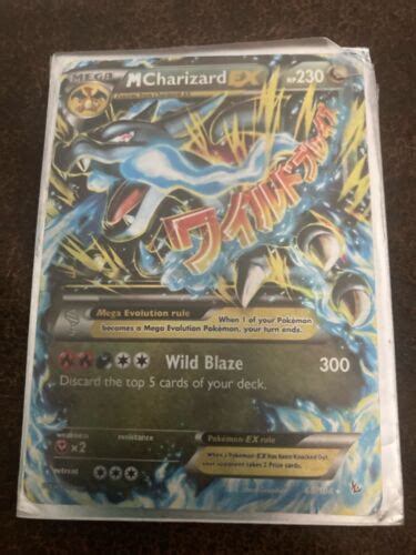 2014 Mega M Charizard Ex Holo 108 106 Xy Flashfire Pokemon Tcg Ebay