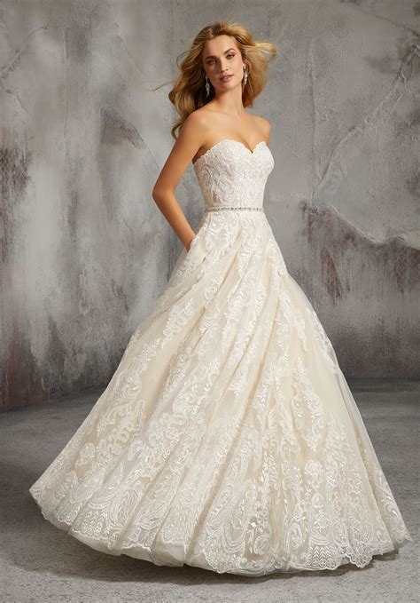 Wedding Dress Style 8273 By Mori Lee Ball Gown