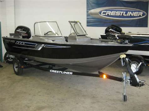 Crestliner 1700 Vision Mercury 90hp Boats For Sale