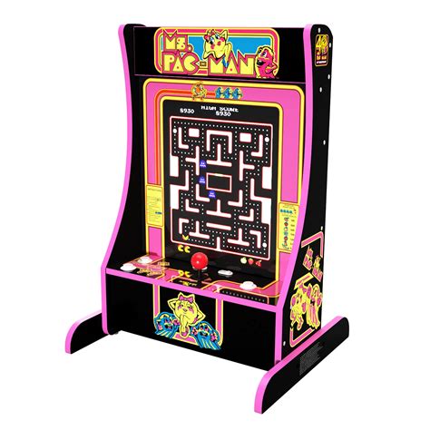 Arcade1Up Ms Pac Man Legacy Arcade With Riser Lit Marque MSP A 202210