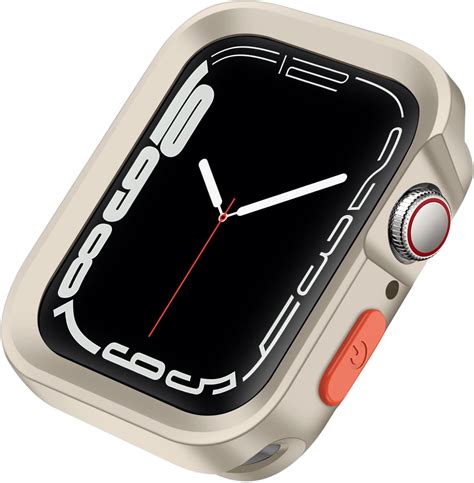 Anlinser Compatible Con Apple Watch Case 41mm 40mm Series 87654se Funda Protectora Suave A