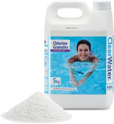 Kg Clearwater Chlorine Granules Lay Z Spa Hot Tub Disinfectant For