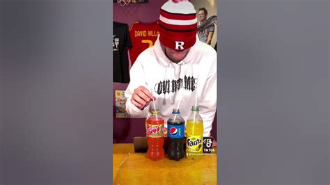 Can You Do Better Blind Taste Testing Sodas Blindfolded Tastetest Foodtok Sodas Taste