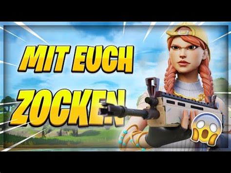 Fortnite Livestream Abozocken Mit Euch Deutsch Juhu Wochenende Youtube