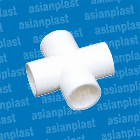 Asian Plast Female UPVC Cross Tee Rs 18 Piece Asian Poly Plast ID