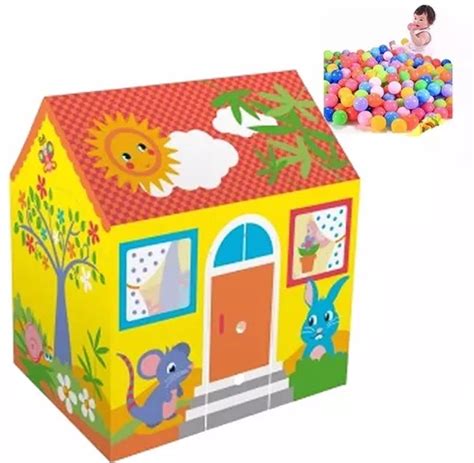 Casita Carpa Infantil Niños Castillo 50 Pelotas Pelotero Cuotas al