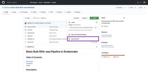 BioWorkflows: Demonstrating an RNA-seq workflow in Snakemake.