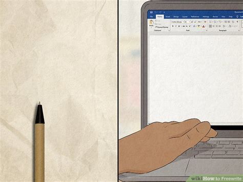 freewrite  steps  pictures wikihow