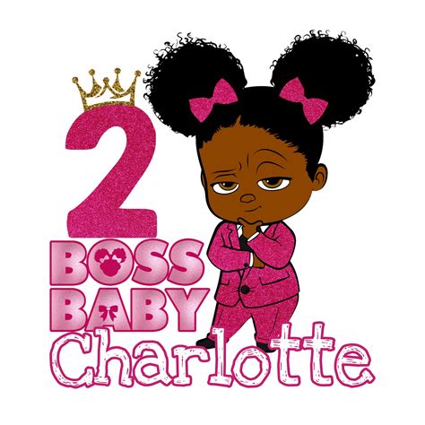 Printable Boss Baby 2nd Birthday Personalized Digital File Etsy