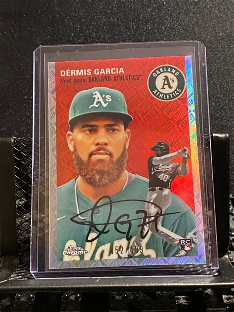 Dermis Garcia RC 2023 Topps Chrome Platinum Topps Logo Refractor