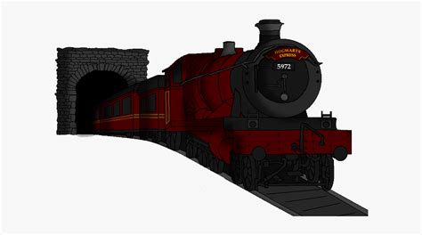 Transparent Train Hogwarts - Drawing Hogwarts Express , Free Transparent Clipart - ClipartKey