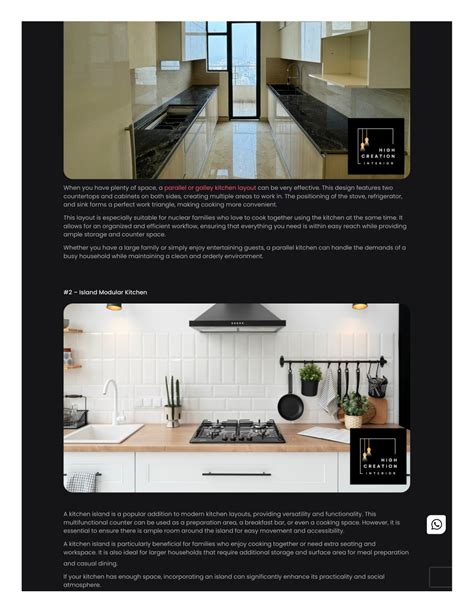 Ppt Best Kitchen Layout Designs Types Of Kitchen Layout Pdf