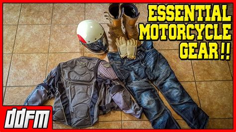 5 Motorcycle Protective Gear Items You Need To Wear What To Wear When