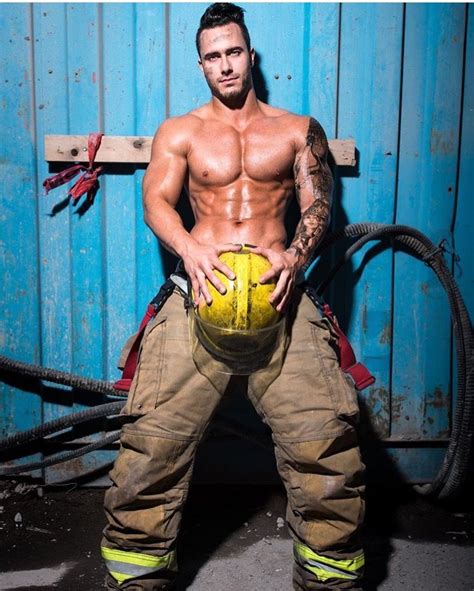 Mike Chabot Muscle Men Gorgeous Men Firefighter