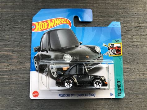 Mattel HOT WHEELS Tooned Porsche Turbo Etsy