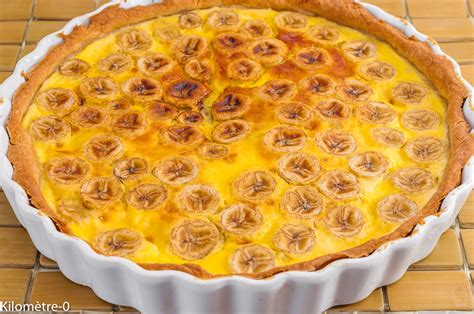 Recette Tarte A La Banane Caram Lis E Hardevilish