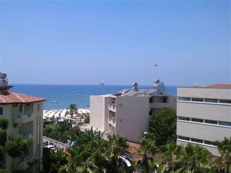 Widok Z Balkonu Saygili Beach Hotel Side Holidaycheck T Rkische