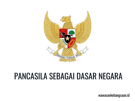 Makna Dan Arti Pancasila Sebagai Dasar Negara Indonesia Wawasan