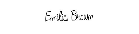 85 Emilia Brown Name Signature Style Ideas Best Online Signature