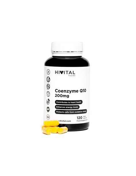 Comprar Hivital Coenzima Q10 200mg 120 Capsulas A Precio De Oferta