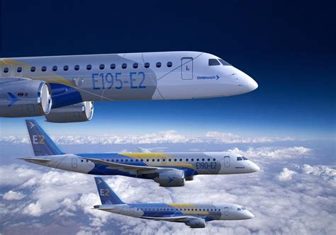 Embraer First E2 Jet Order In North America Mentour Pilot