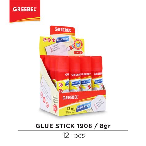 Jual Greebel Glue Stick 8 Gr Lem Stik Kertas Greebel Kecil Shopee