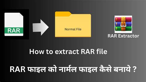 RAR File Extract File Ko Open Kaise Kare 1 RAR File Extract Windows