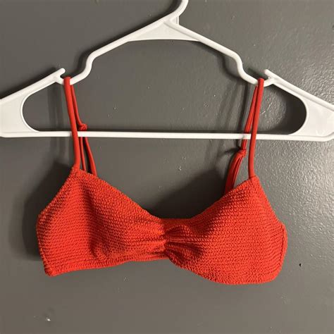 Pacsun Red Bikini Top Depop