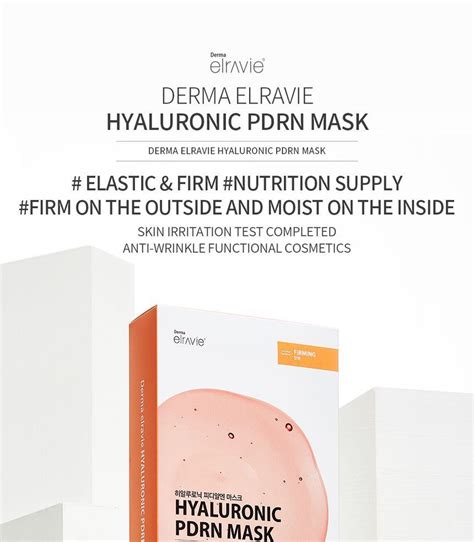 Buy Derma Elravie Hyaluronic Pdrn Mask Set In Bulk