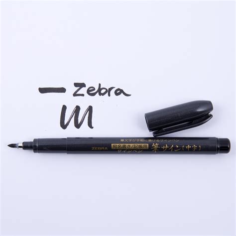 Writing Correction Supplies Pens Refills Zebra Fude Brush Pen