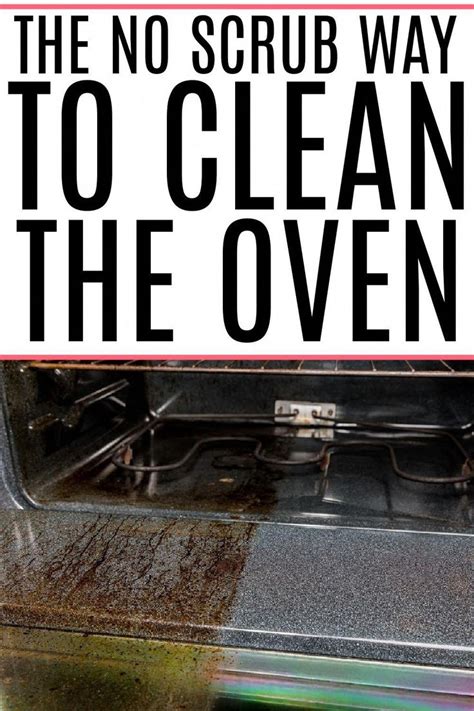 The Easiest Way To Clean The Oven Frugally Blonde Oven Cleaning