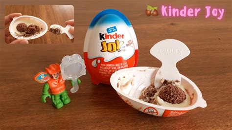 Huevito Kinder Joy Cacao Avellana Y Sorpresa Youtube