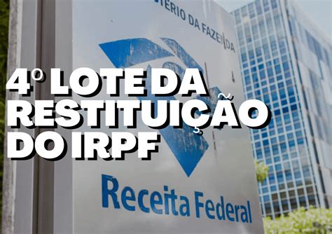 Receita libera 4º lote esta semana da Restituição do Imposto de Renda