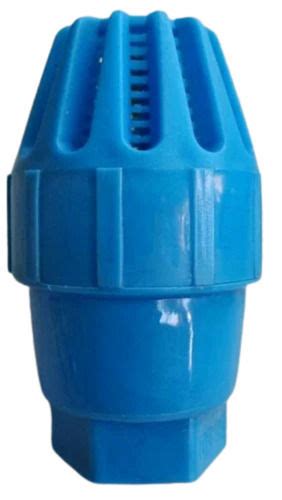 Mm Polished Finished Oval Shaped Pvc Foot Valve Application