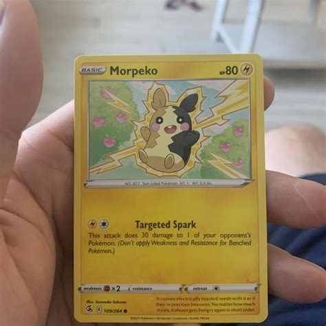 Verified Morpeko Fusion Strike Pokemon Cards Whatnot